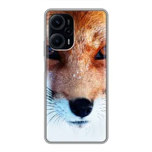 Чехол с Лисичкой для Xiaomi POCO F5 (Рыжая Лисичка)
