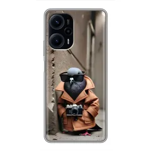 Чехол с мемами тралалело тралала для Xiaomi POCO F5 (Шпиониро голубио)