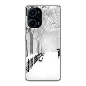 Чехлы на Новый Год Xiaomi POCO F5 (Снегом замело)
