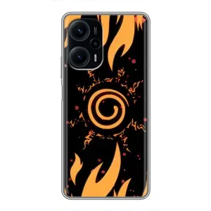Купить Чехлы на телефон с принтом Anime для Xiaomi POCO F5 (Солнце Наруто)