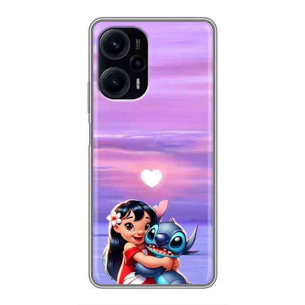 Чехол с рисунком «Стич и Лило» для Xiaomi POCO F5 Чехол с рисунком «Стич и Лило» для Xiaomi POCO F5