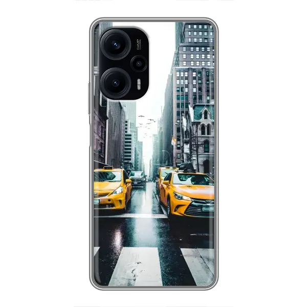 Чехол с рисунком «Такси» для Xiaomi POCO F5 Чехол с рисунком «Такси» для Xiaomi POCO F5