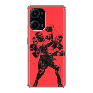Чехлы с принтом Спортивная тематика для Xiaomi POCO F5 (Тайсон Бокс)