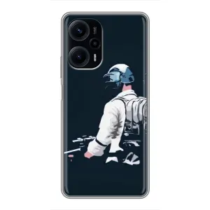 Чохол з картинкою "Герой Pubg" на Xiaomi POCO F5 (В екіперівці)