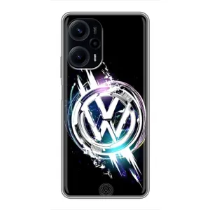 Чехол "Фольксваген" для Xiaomi POCO F5 (Volkswagen на черном)