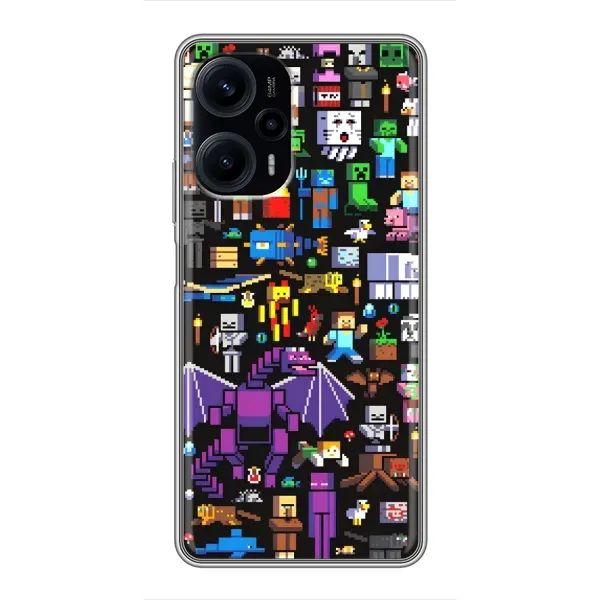 Чехол с рисунком «Все персонажи» для Xiaomi POCO F5