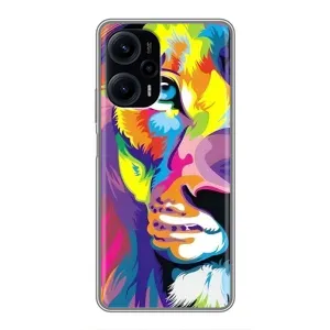 Чехол с картинкой на Xiaomi POCO F5 (Яркий Лев)