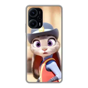 Чехлы ЗВЕРОПОЛИС для Xiaomi POCO F5 (Заяц Джуді Хопс)