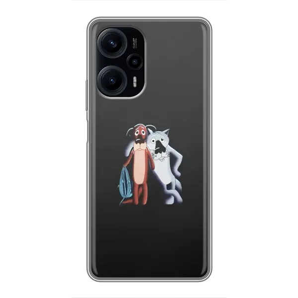Чехол с рисунком «Шо, опять» для Xiaomi POCO F5