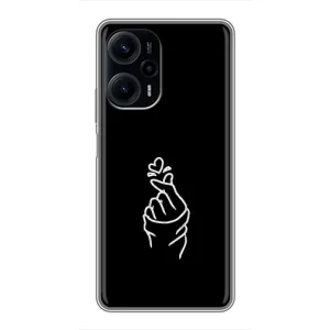 Чехлы (Знак сердечка) на Xiaomi POCO F5 (Знак Сердечка)