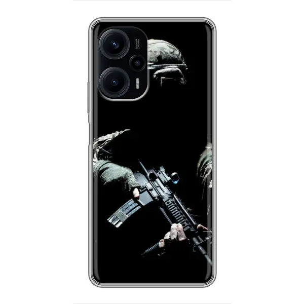 Чехол с рисунком «ЗСУ снайпер» для Xiaomi POCO F5 Чехол с рисунком «ЗСУ снайпер» для Xiaomi POCO F5
