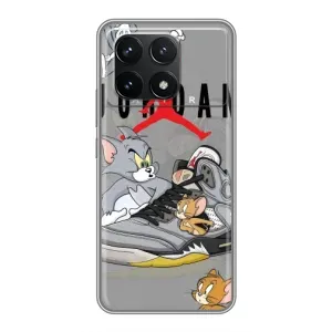 Силіконовый Чохол Nike Air Jordan на Поко Ф6 Про (Air Jordan)