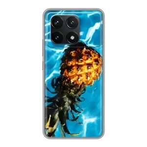 Чохол з зображенням смачної їжі для Xiaomi POCO F6 Pro (Ананас)