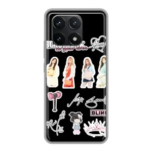 Чехлы с картинкой для Xiaomi POCO F6 Pro (Арт блэкпинг)