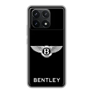 Чехлы с тематикой "Крутые машины" на Xiaomi POCO F6 Pro (Logo Bentley)