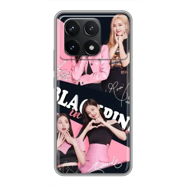 Чехол с рисунком «BLACKPINK» для Xiaomi POCO F6 Pro Чехол с рисунком «BLACKPINK» для Xiaomi POCO F6 Pro