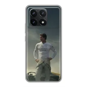 Чехол фильм Формула 1 для Xiaomi POCO F6 Pro (Бред Питт)