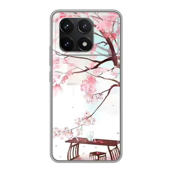 Чехол с рисунком «Чайная церемония» для Xiaomi POCO F6 Pro Чехол с рисунком «Чайная церемония» для Xiaomi POCO F6 Pro