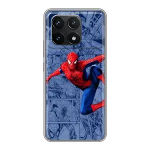 Силіконовий Чохол для Xiaomi POCO F6 Pro (Людина павук)