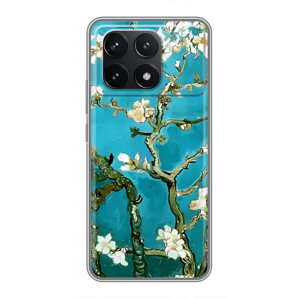 Чехол с рисунком «Цветение Сакуры» для Xiaomi POCO F6 Pro Чехол с рисунком «Цветение Сакуры» для Xiaomi POCO F6 Pro