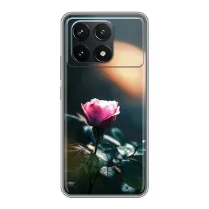 Чохли з принтом Троянд для Xiaomi POCO F6 Pro (Квітка нічна)
