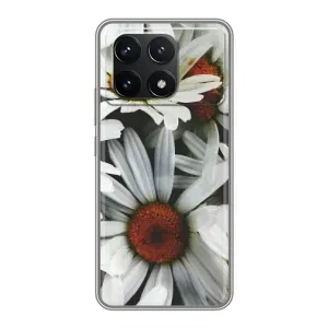 Чохол з ромашками на Xiaomi POCO F6 Pro (Квіти Ромашки)