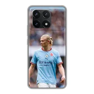 Чохли з принтом на Xiaomi POCO F6 Pro Футболіст (Ерлинг Холанд)