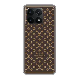 Силиконовый чехол для Xiaomi POCO F6 Pro (ФОН Louis Vuitton Paris)