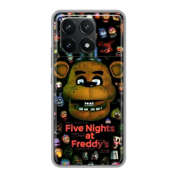 Чехол с рисунком «Freddy» для Xiaomi POCO F6 Pro
