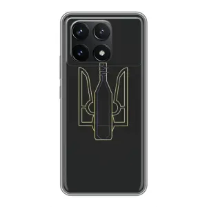 Чехол с картинкой (Патриотический ГЕРБ) на Xiaomi POCO F6 Pro (Герб - Молотова)