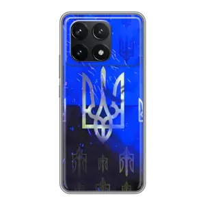 Чехол Укр Символика для Xiaomi POCO F6 Pro (Герб)