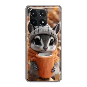 Друкований чохол 'Звірята з кавою' для Xiaomi POCO F6 Pro