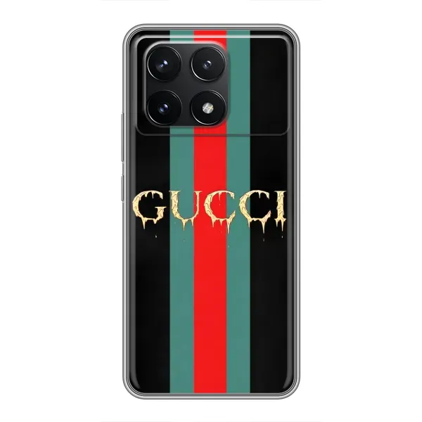 Чехол с рисунком «GUCCI» для Xiaomi POCO F6 Pro Чехол с рисунком «GUCCI» для Xiaomi POCO F6 Pro