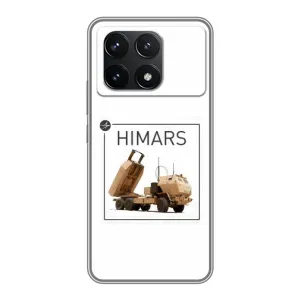 Чехлы на военную тематику для Xiaomi POCO F6 Pro (HIMARS)