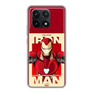 Чохол Супергерой Залізна Людина на Xiaomi POCO F6 Pro (Iron man)