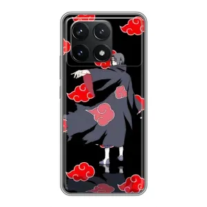 Чехлы с картинкой Итачи Учиха на Xiaomi POCO F6 Pro (Итачи в плаще)