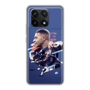 Чохол (TPU) з Футболістом на Xiaomi POCO F6 Pro (Киліан)