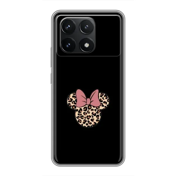 Чехол с рисунком «Леопардовая Минни» для Xiaomi POCO F6 Pro Чехол с рисунком «Леопардовая Минни» для Xiaomi POCO F6 Pro