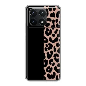 Чохол з леопардовим принтом на Xiaomi POCO F6 Pro (Леопардовий фон)