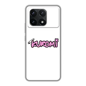 Чехол с персонажем Куроми на Xiaomi POCO F6 Pro (Лого Куроми)