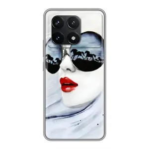 Чохол з картинкою Модні Дівчата Xiaomi POCO F6 Pro (Любителька коней)