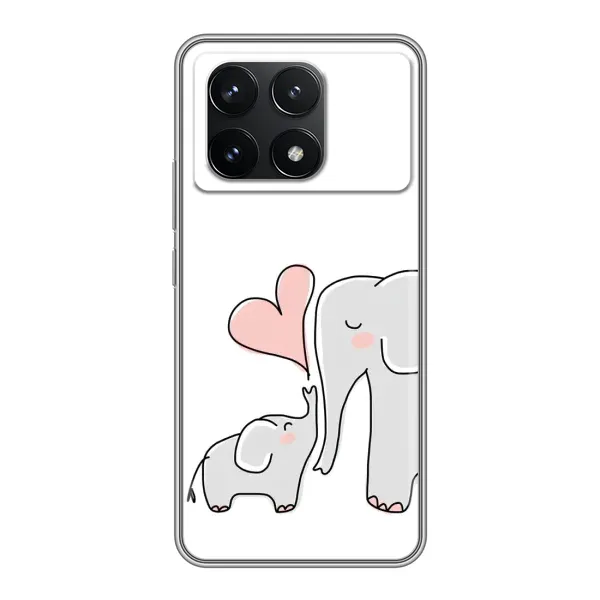 Чехол с рисунком «Мама» для Xiaomi POCO F6 Pro Чехол с рисунком «Мама» для Xiaomi POCO F6 Pro