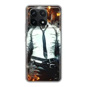 Чохол з картинкою "Герой Pubg" на Xiaomi POCO F6 Pro (Man Пубг)