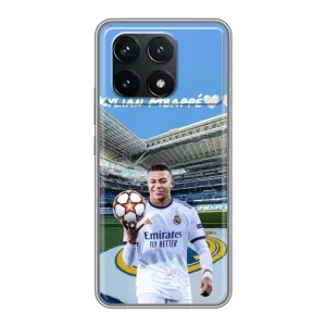 Чохол (TPU) з Футболістом на Xiaomi POCO F6 Pro (Mbappe Real)
