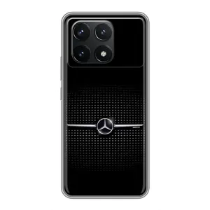 Силіконовий бампер з картинкою машини на Xiaomi POCO F6 Pro (Mercedes)