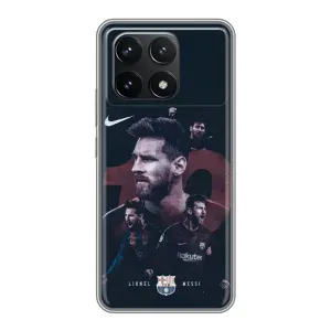 Чехлы Лео Месси Аргентина для Xiaomi POCO F6 Pro (Месси 10)