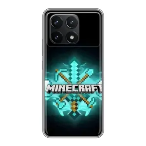 Чохол майнкрафт для Xiaomi POCO F6 Pro (MineCraft 2)