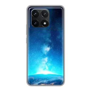 Чехлы КОСМОС для Xiaomi POCO F6 Pro (Млечный путь)