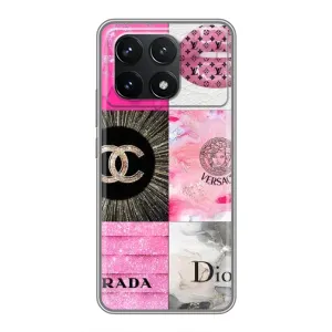 Чохол (Dior, Prada, YSL, Chanel) для Xiaomi POCO F6 Pro (Модніца)
