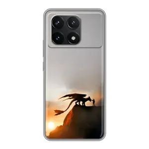 Чехол дракон Беззубик для Xiaomi POCO F6 Pro (Мультиик Беззубик)